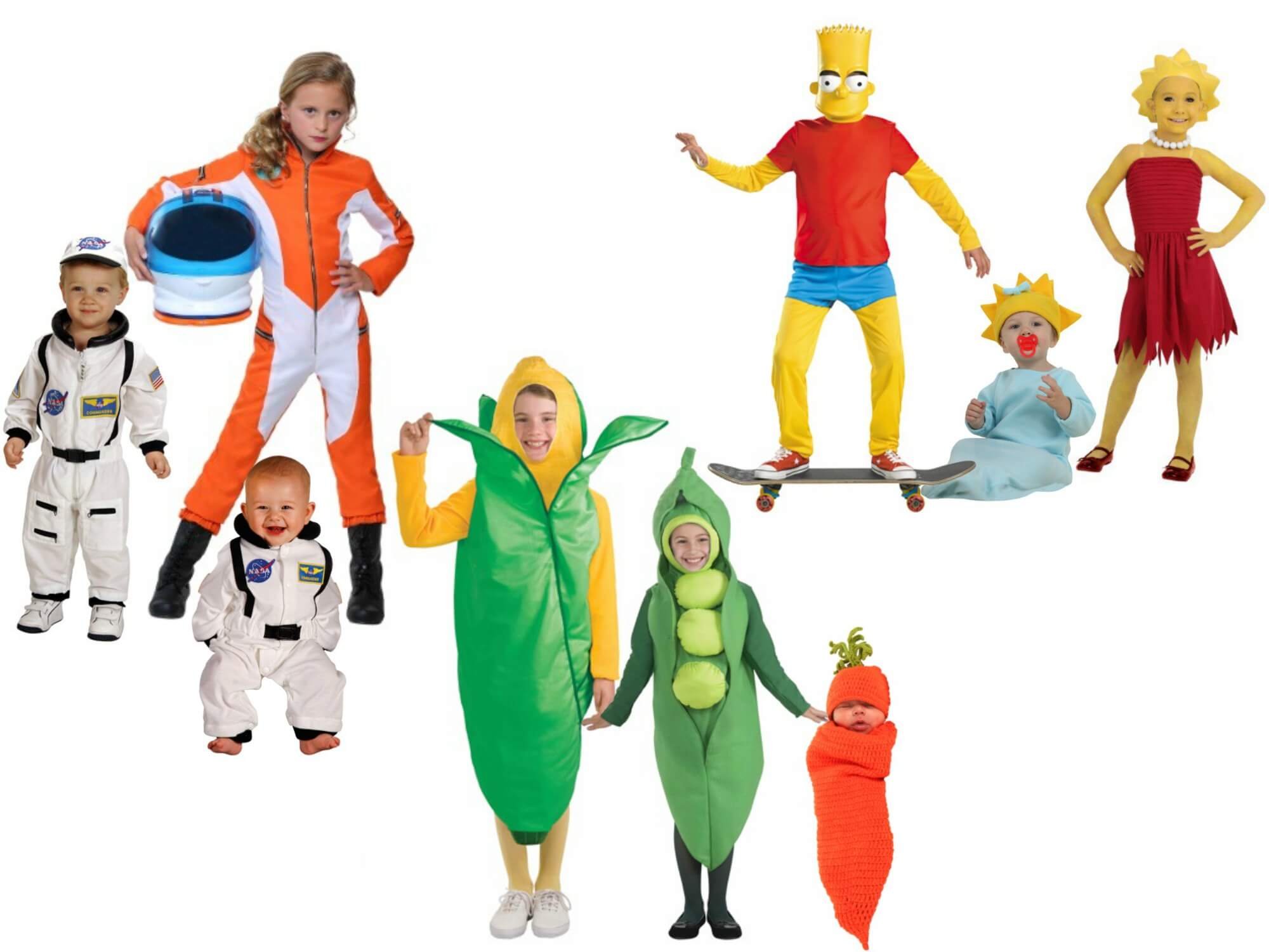 Costumes for Groups with a Baby